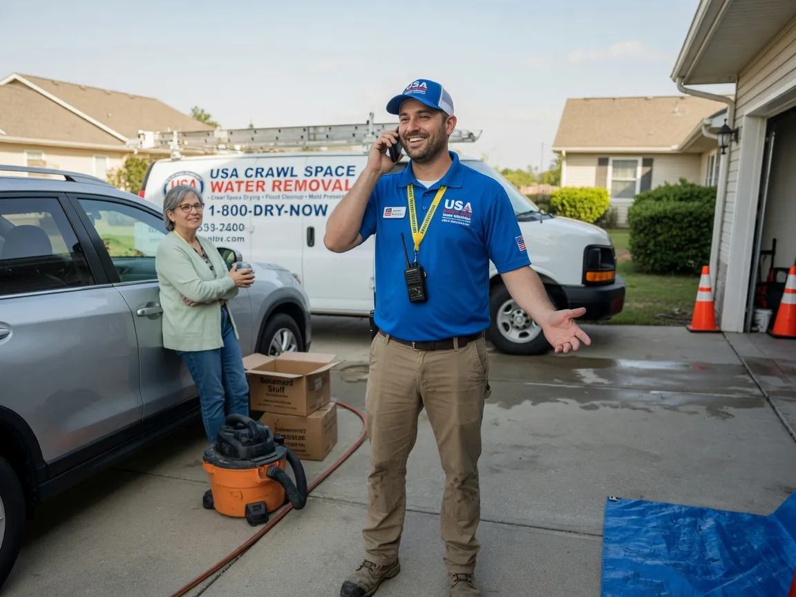 Crawl Space Water Removal Lauderdale, MS FAQs